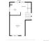 Main level floor plan featuring a kitchen, dining area, living room, and pantry at 4178 E 94Th Pl, Thornton, CO 80229