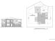 Architectural site plan showing home and garage placement on the lot at 1210 W 144Th Ct, Westminster, CO 80023