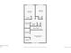 Second floor plan showing bathrooms, bedrooms, laundry, and primary bedroom at 389 Smith Cir, Erie, CO 80516