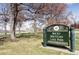Rocky Mountain Lake Park sign with walking path and trees; inviting outdoor space at 4571 Beach Ct, Denver, CO 80211