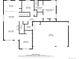Detailed floor plan showcasing the layout of the home, including room dimensions and locations at 2321 Ance St, Strasburg, CO 80136