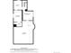 Basement floor plan includes a bedroom, office, recreation room, and spacious storage at 3354 Vallejo St, Denver, CO 80211