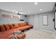 Basement media room with projector and comfortable seating at 3354 Vallejo St, Denver, CO 80211