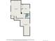 Lower level floor plan with finished basement, bedroom, and bathroom at 2237 Barela Dr, Berthoud, CO 80513