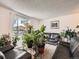 Cozy living room filled with plants, large window, and comfortable furniture at 15769 E Greenwood Dr, Aurora, CO 80013