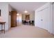 Spacious dining room featuring carpeted floors and a tapestry wall hanging at 4945 Twin Lakes Rd # 44, Boulder, CO 80301