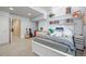 Cozy bedroom with a queen bed, white dresser, and closet at 997 Dogwood Dr, Golden, CO 80401