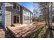 Spacious backyard patio with access from sliding glass door at 11729 Elmer Linn Dr, Longmont, CO 80504