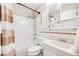 Clean bathroom with shower and tub combo, offering a fresh and functional space at 359 S 25Th Ave, Brighton, CO 80601