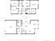 Detailed floor plan showcasing the layout of the two-story home, including measurements and room names at 5110 E 64Th Ave, Commerce City, CO 80022