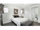 Charming bedroom with a queen-size bed and an ensuite bathroom at 3851 Stonebrush Dr # 11B, Littleton, CO 80126