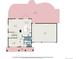 Detailed floor plan highlighting the layout of the first floor, including the living room, kitchen, and garage at 504 Branding Iron Ct, Brighton, CO 80601