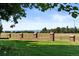 Serene backyard featuring a brick wall, well-manicured lawn, and peaceful surroundings with mature landscaping at 4600 E 3Rd Ave, Denver, CO 80220