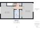 Floor plan showing the layout of the bathroom, landing and a room at 2269 Coronado Pkwy # C, Denver, CO 80229