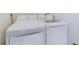 Convenient laundry area includes a modern washer and dryer set for easy chores at 2269 Coronado Pkwy # C, Denver, CO 80229