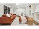 Comfortable basement living area with modern decor and ample space at 2660 Julian St, Denver, CO 80211