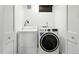 Convenient laundry room complete with modern washer and dryer units at 2660 Julian St, Denver, CO 80211