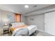 Relaxing bedroom with king-size bed and calming decor at 7020 Avrum Dr, Denver, CO 80221