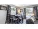 Dining area with table and chairs near a window at 7020 Avrum Dr, Denver, CO 80221