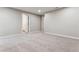 Finished basement with neutral walls and carpeted floor at 770 S Arbutus St, Lakewood, CO 80228