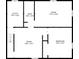 Basement floor plan featuring utility room, bathroom, and additional rooms at 770 S Arbutus St, Lakewood, CO 80228