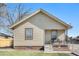 Inviting home featuring a quaint front porch, small garden, and well-kept exterior at 6411 E 64Th Ave, Commerce City, CO 80022