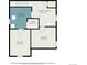 Basement floor plan showcasing laundry, recreation room, and bedrooms with dimensions at 6411 E 64Th Ave, Commerce City, CO 80022