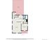 Main floor plan featuring patio, entry, kitchen, bathroom, hall, living room, primary bedroom and porch at 6411 E 64Th Ave, Commerce City, CO 80022