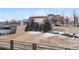 Scenic view showcases the city's sports arena and winter landscape at 1438 Little Raven St # 407, Denver, CO 80202