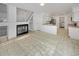 Kitchen with island and open floor plan at 18986 E 51St Pl, Denver, CO 80249