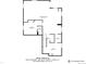 Floor plan features a large recreational room, bedroom with bath, and a sizable room at 338 Sage Grouse Cir, Castle Rock, CO 80109
