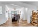 Open concept dining area with views of the outdoor scenery at 255 Divide View Dr, Golden, CO 80403