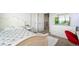 Charming bedroom with a playful theme, features a comfortable bed, ample storage, and a calming atmosphere at 3074 Kestrel St, Brighton, CO 80601