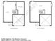 Basement floor plan options showing standard and optional full basement layouts for new home at 17120 E 90Th Pl, Commerce City, CO 80022