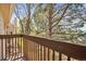 Balcony with wooded view at 1470 S Quebec Way # 83, Denver, CO 80231