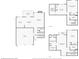 Detailed floor plan of the first and second floors, showing the layout of all rooms at 1470 S Quebec Way # 83, Denver, CO 80231