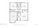 Upstairs floor plan featuring bedrooms, bathrooms, and closet space at 9615 Lansing Cir, Commerce City, CO 80022