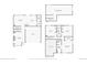 Detailed floor plans showing the layout of the first floor, basement, and upstairs at 9615 Lansing Cir, Commerce City, CO 80022