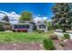 Charming home with manicured front yard, mature landscaping, and a well-maintained lawn, offering great curb appeal at 5071 S Boston St, Greenwood Village, CO 80111