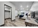 Cozy bedroom with ample natural light, a workspace, and a closet for storage at 11680 Imboden Rd, Hudson, CO 80642