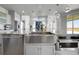 Bright kitchen featuring stainless steel appliances, a large sink, and ample counter space at 11680 Imboden Rd, Hudson, CO 80642