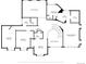 Detailed floor plan of the second floor, displaying bedroom and bathroom layouts with dimensions at 5331 S Geneva Way, Englewood, CO 80111