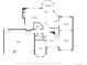Detailed floor plan showcasing the layout of the first floor, including dimensions and room names at 5331 S Geneva Way, Englewood, CO 80111