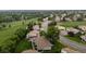 Aerial view of neighborhood near green space featuring winding paths at 8738 Chase Dr # 134, Arvada, CO 80003