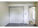Bedroom with carpet, closet and neutral walls at 1488 S Biscay Ct, Aurora, CO 80017