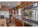 Well-equipped kitchen featuring stainless steel appliances and ample counter space at 229 Lee Ln, Breckenridge, CO 80424