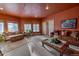 Spacious living room with two sofas and a coffee table at 229 Lee Ln, Breckenridge, CO 80424