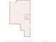 Floor plan displaying the basement layout, showing open space at 5925 La Posada Pl, Parker, CO 80134
