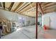 Spacious unfinished basement offers great potential for customization and storage at 5925 La Posada Pl, Parker, CO 80134