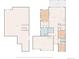 Combined floor plan showcasing both the main floor and basement layout at 5925 La Posada Pl, Parker, CO 80134